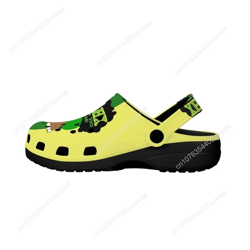 Fashion Chi Eta Phi Sorority Print Adults Sandals Casual Comfortable Slides Slippers Hole Shoes Zapatillas Hombre