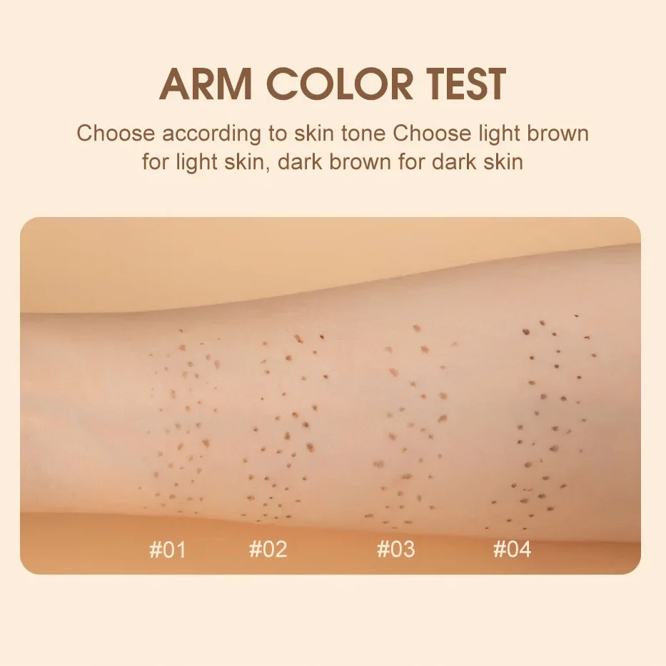 Natural Lifelike Fake Freckle Pen Liquid Freckle Stamp Kit Waterproof Dot Spot Pen Quick Dry Spot Point Tear Mole freckles pen,face freckles pen
