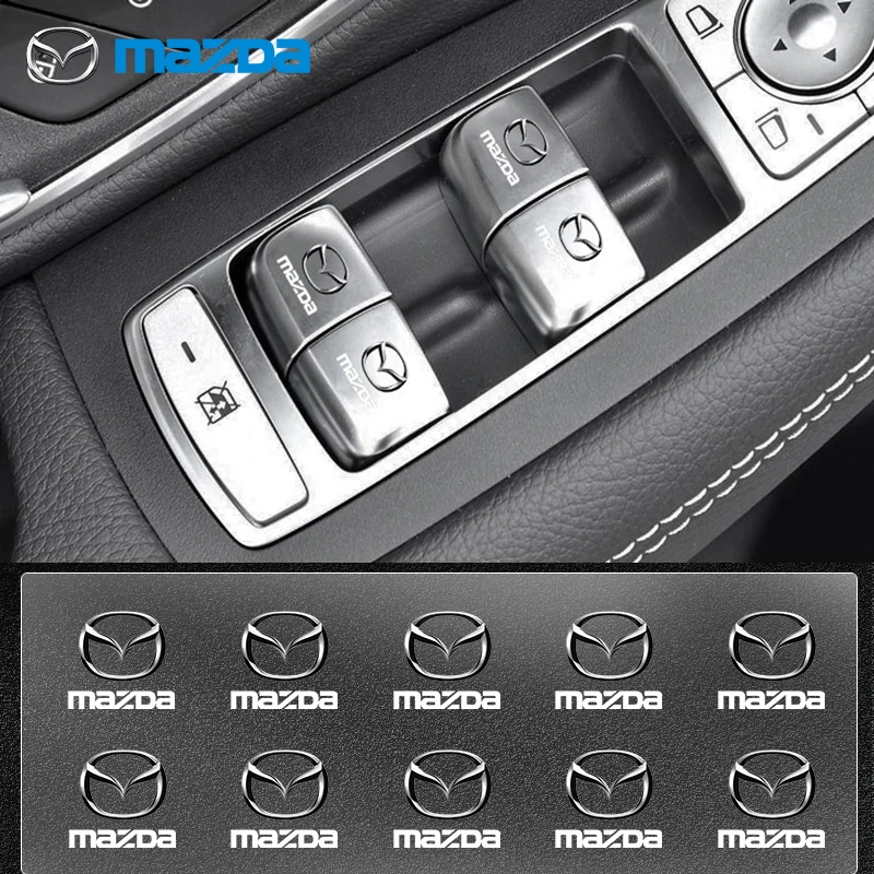 5/10 Pz Auto Interni Dekoration Adesivi Distintivi Emblema Auto Styling Per Mazda 3 Alexa Cx30 Cx-4 Cx5 Cx-5 Cx8 Cx-8 Cx-30 Cx9 Cx-9