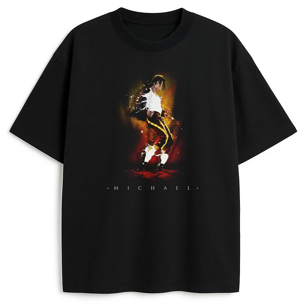 Hot Sale Salute To Michael Jackson Graphic Print T-Shirt Women Men Cotton Casual Streetwear Fashion Oversized Top Summer New Tee 3