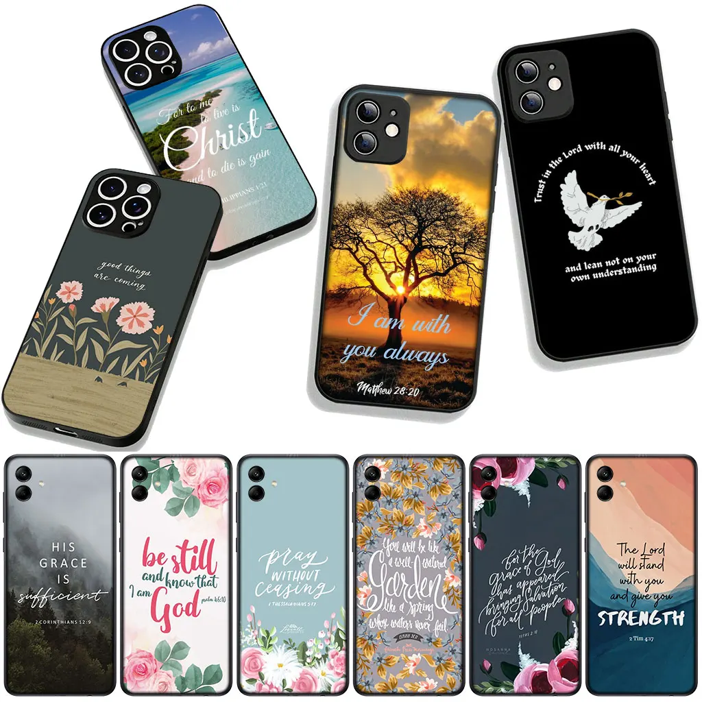 Bible Verse Christian God Spring Phone Case