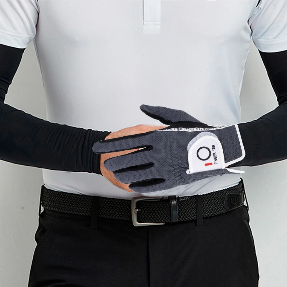 6 Pcs All Weather Grip Soft Breathable Golf Rain Gloves for Men Left Right Hand Hot Wet Weathersof S M ML L XL Drop Shipping 6