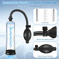 Effektive Penis Pumpe Erweiterung Vakuum Dick Extender Männer Sex Spielzeug Erhöhen Länge Enlarger Männlichen Zug Erotische Erwachsene Sexy Produkt 3