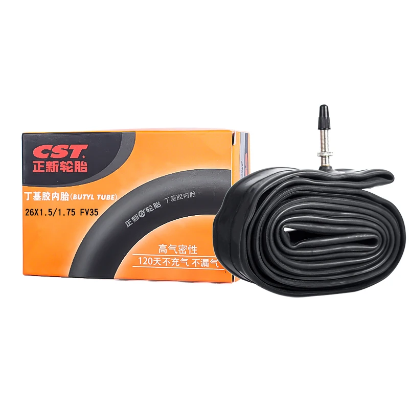 26 Inch Bike Tubes - 2 Pack Butyl Rubber Inner Tubes With Tire Levers For Mountain Bikes