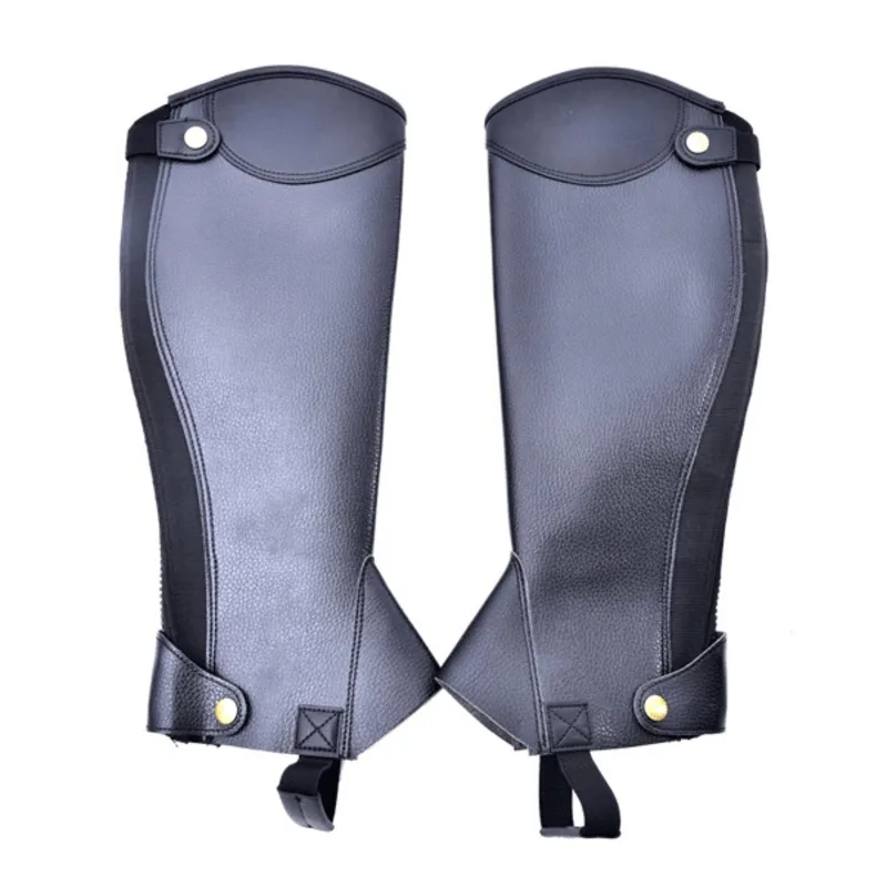 Equestrian Supplies Horse Riding Chaps Boots Cover Adult Children Microfiber Leggings Riding Harness Rider Knight Equipments 2