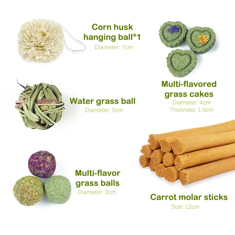 Chew Toys Hay Treats 6
