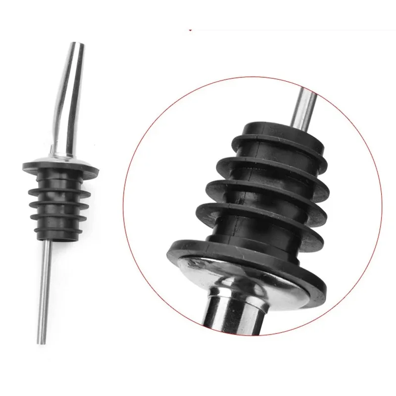 1/2/3/4Pcs Stainless Steel Wine Bottle Stopper Olive Oil Pourer Dispenser Spout Bottle Pourer Stopper For Bottle Bar Accessories 4 1/2/3/4Pcs Stainless Steel Wine Bottle Stopper Olive Oil Pourer Dispenser Spout Bottle Pourer Stopper For Bottle Bar Accessories 4
