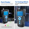 NOYAFA Network Cable Tester NF-8601S Cable Tracker Anti-Interference PING Tester Measure Length Tester Network Tools 5