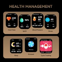 CUBOT C28 montre intelligente étanche hommes 2.02 pouces Fitness Tracker Sport poignet Smartwatch pour Android IOS Bluetooth appel 4