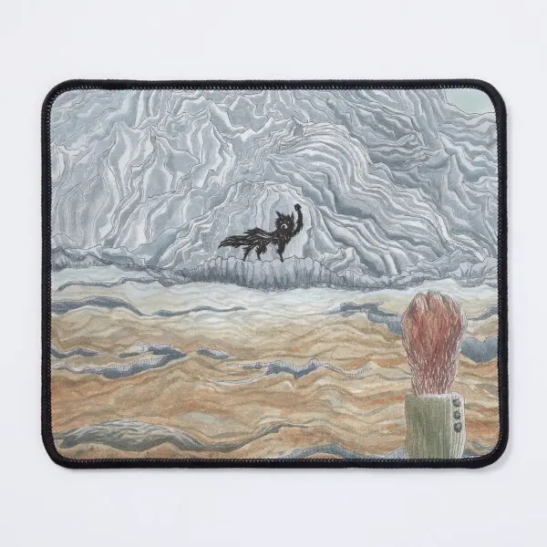 Vintage Orange Tropical Bird Jungle Bota Mouse Pad Stampa Pc Tastiera Tavolo Scrivania Mens Anime Gaming Mousepad Computer