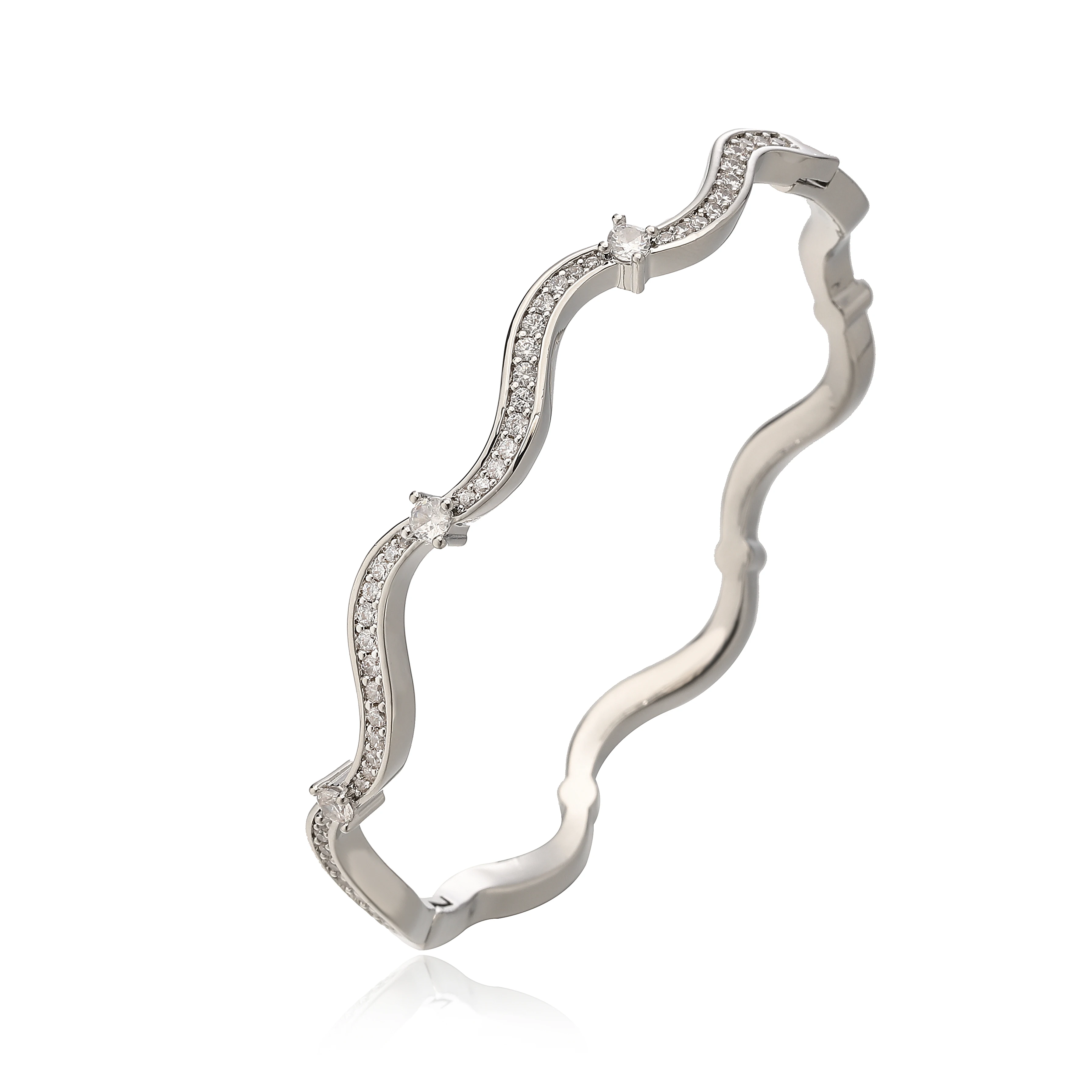 سوار متموج مرصع