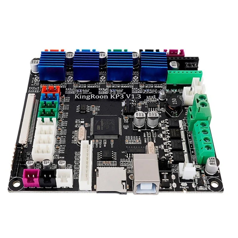 KP3S 3D Printer Motherboard 32Bit ARM Processing Chip Silent Driver TMC2225 Integrated Main Board KingRoon KP3S V1.3