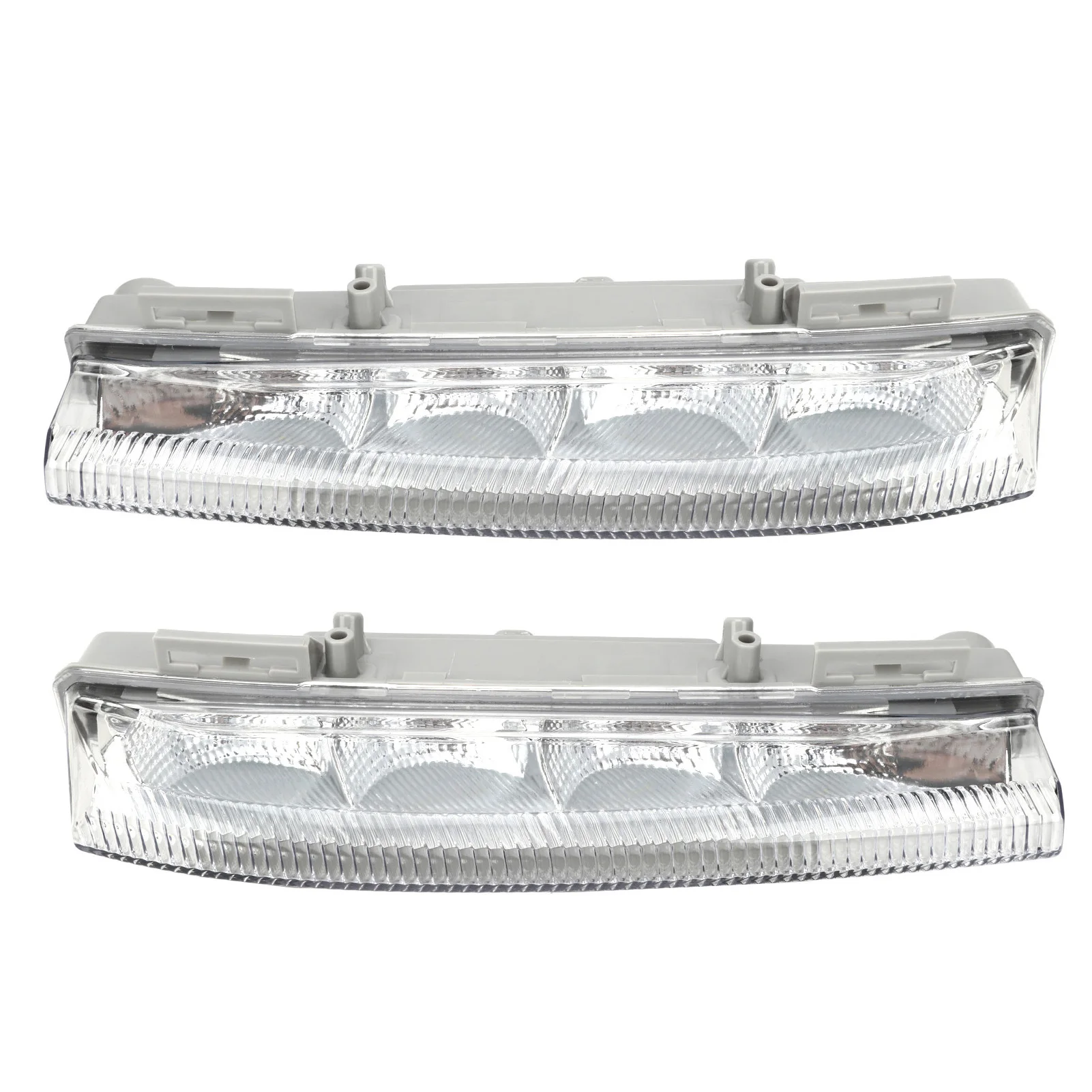 Links Rechts LED Dagrijverlichting DRL Mistlamp Compatibel met Mercedes C E SLK Klasse W204 S204 C180 C200 C220 C250 C300 C320 2007-2014 (Rechts