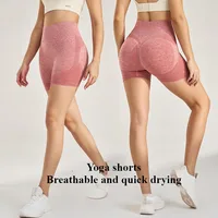 Sport Yoga Shorts Women Workout Short Seamless Running Cycling Short Lift Butt Fitness Leggings High Waist Female Gym Sportswear