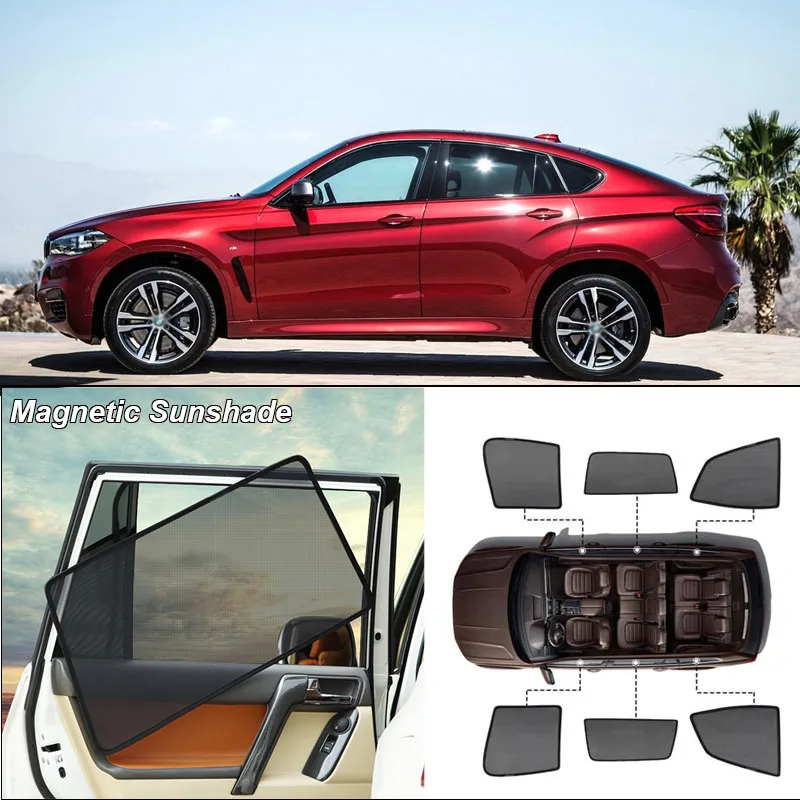 人気販売 車の窓用磁気日焼け止め Uv保護 Bmw X6 15 22のrayブロッキングメッシュバイザー 商品は状態確認 Kingscages Com