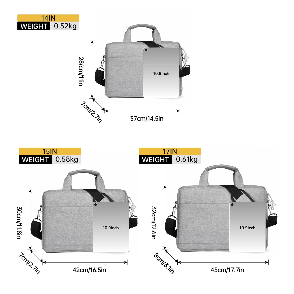 Laptop Bag, Handbag for Women, High-End Carrying Bag for Men, 2025 New Model, Suitable for Apple MacBook Air, Asus Tianxuan 6 Pro, Huawei 14inch, Lenovo Savior, Commuter 16inch