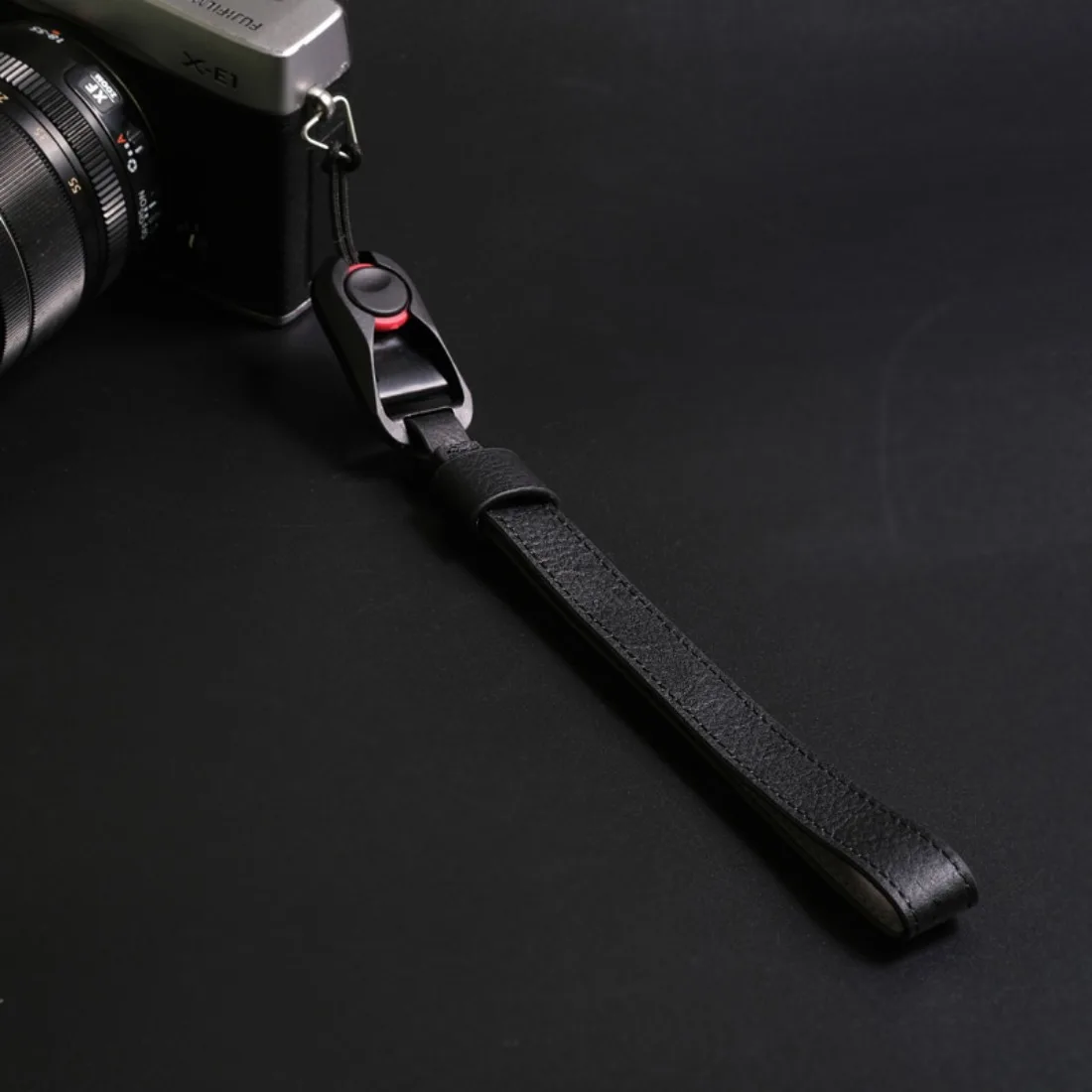Cinturino Da Polso Per Fotocamera In Vera Pelle Per Fuji Xt5 X100V Xs20 Sony A7C Canon Fibbia A Sgancio Rapido