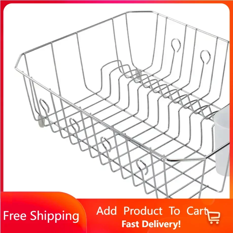 

Utensil Holder for Kitchen Countertop,Large, Chrome