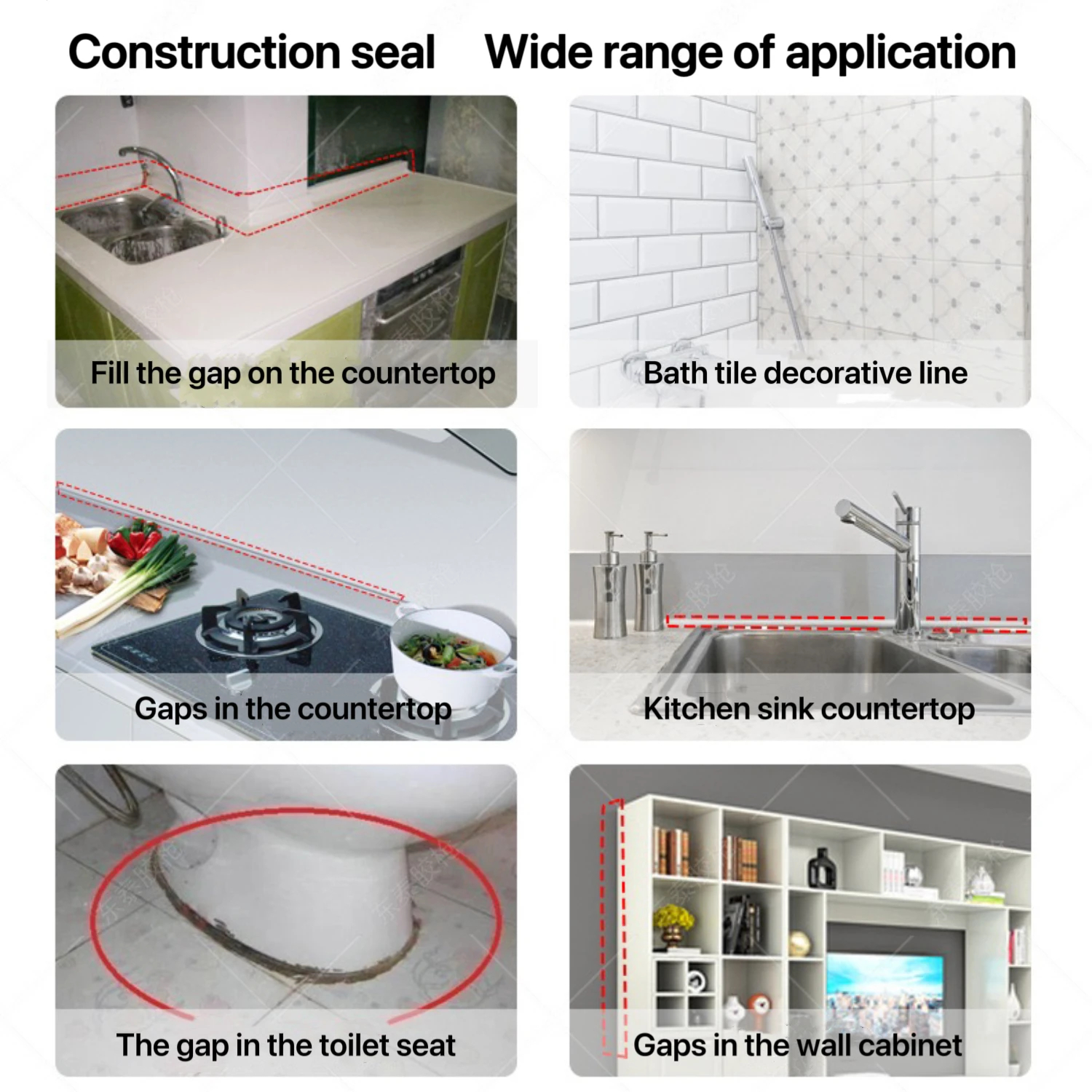 Black Rotary glue gun Labor-saving manual sewing tool Stainless steel glass glue gun Glue gun 5