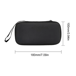 EVA Hard Carrying Case with Silicone Protective Cover, Lanyard, and HD Tempered Glass Screen Protector - Shockproof Design (Bag)