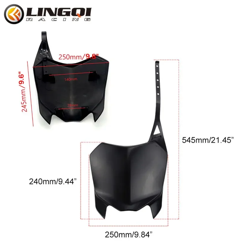 CRF110 Number Plate Plastic Front Cover Guard for CRF 110 2013 Dirt Pit Bike Motorcycle Source Accessories Parts motorcycle accessories motorcycle number plate fairing motorcycle number plate