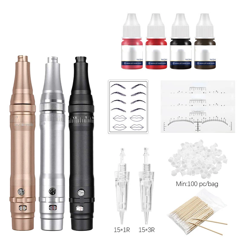 

M7 3.0 Semi Digital Cordless Eyebrow Tattoo Microshading Permanent Makeup PMU Machine