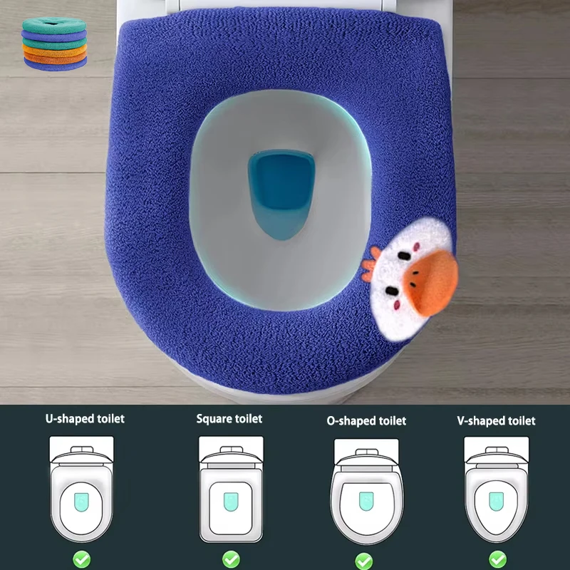 Toilet Seat Cover Cute Duck Soft for Home
