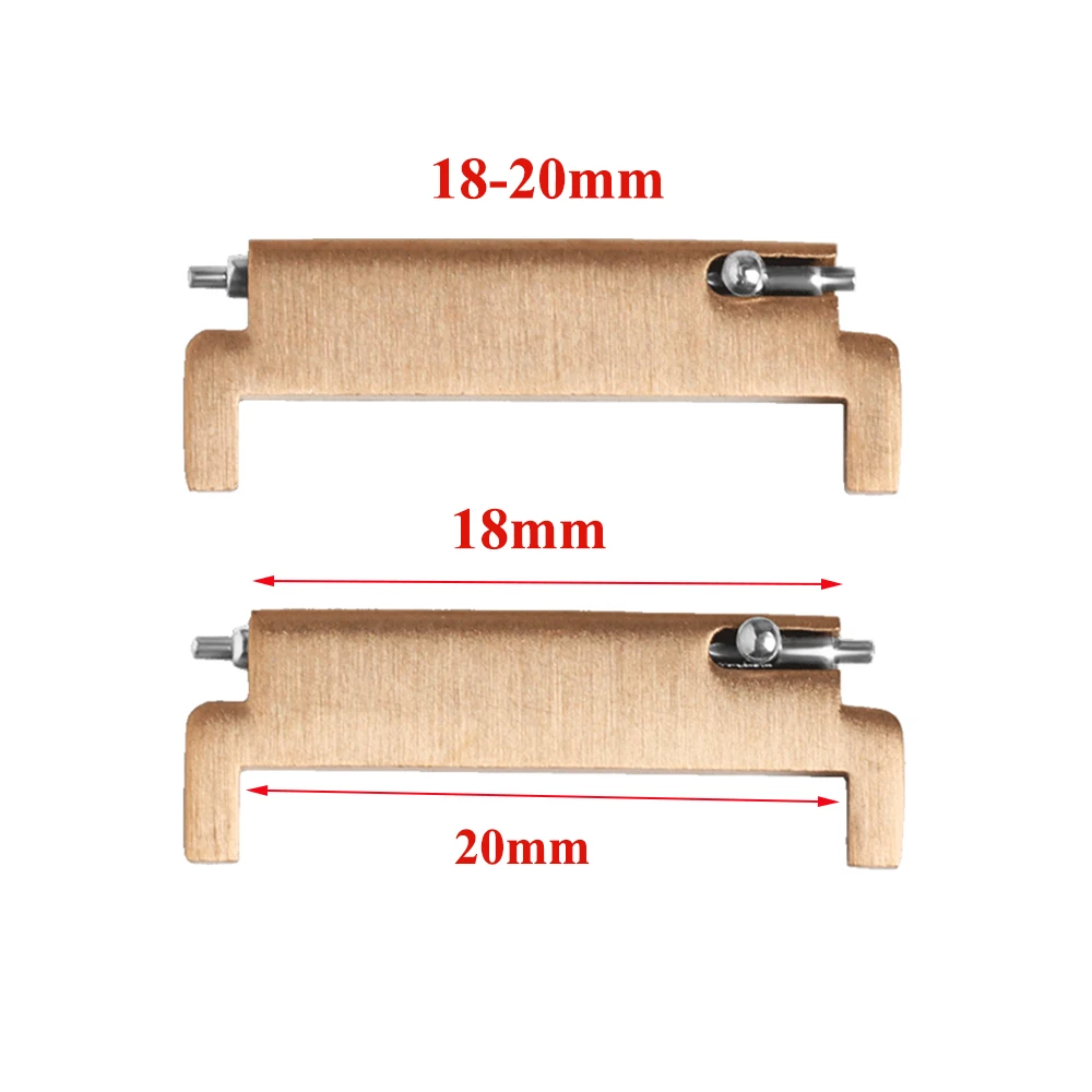 Versatile Quick Release Watch Strap Adapter Pair - Multi-Size Connectors
