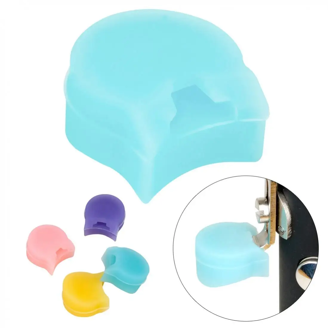 

Мягкий силиконовый цветной держатель для кларнета и большого пальца