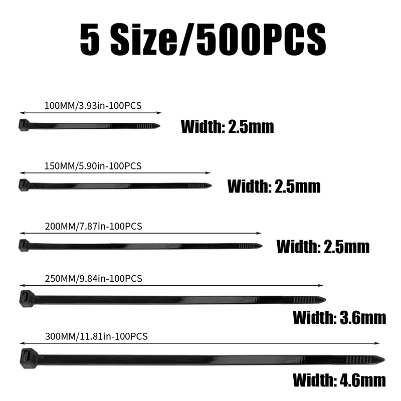 High Tensile Self Locking Cable Ties 3