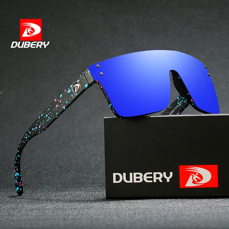 Occhiali Da Sole Polarizzati DUBERY Uomo Modello 9509 - Sportivi Oversize Outdoor
