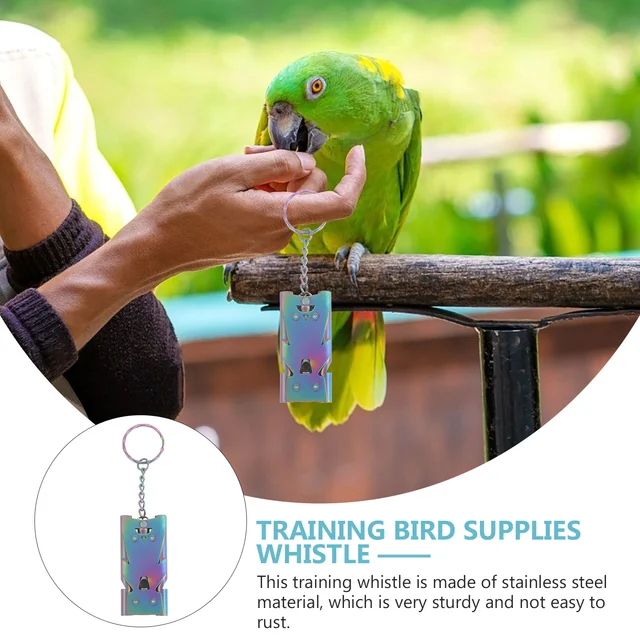 Outdoor Whistle Decorative Bird Portable Pigeon Tail Camping Accessories Sonic Boom Birdcage Accessory Stainless Steel 2