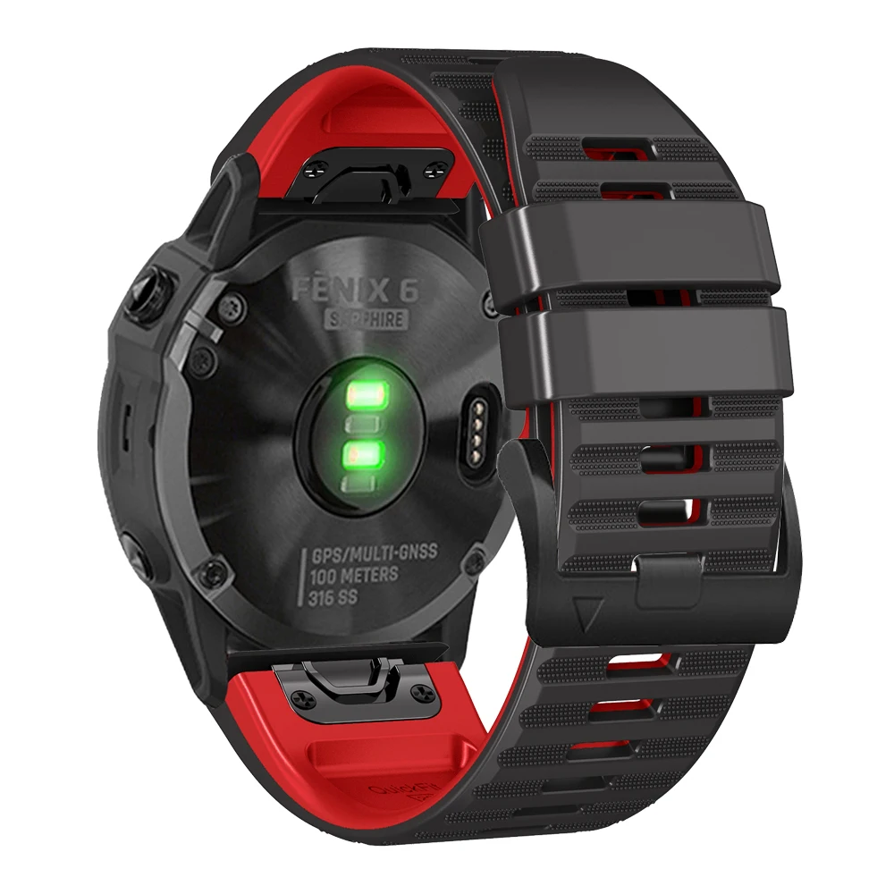 Garmin Fenix ??8 E 7 7X 6X 6 Pro 5 5X Plus Forerunner 965 955 Epix Pro 시계 스트랩 26mm 22mm 손목 밴드 팔찌 용 Quickfit 밴드