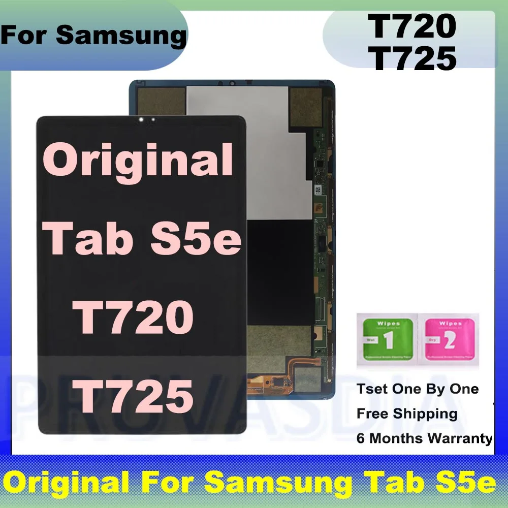Original Lcd For Samsung Galaxy Tab S5e T720 T725 Smt720 Tablet Lcd Touch Screen Digitizer