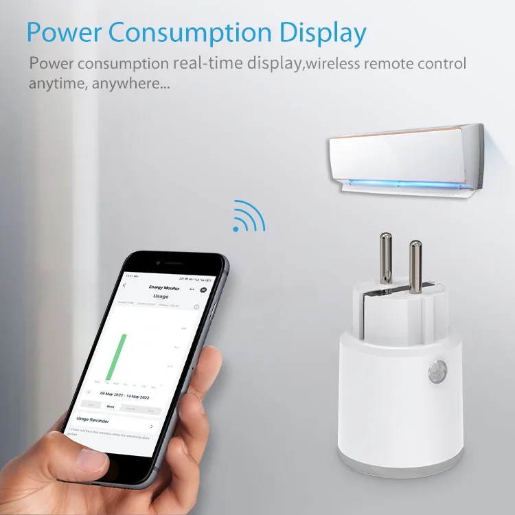 Matter WiFi Ʈ ÷, 16A  ͸, EU/  , ȨŶ ˷  ߾  