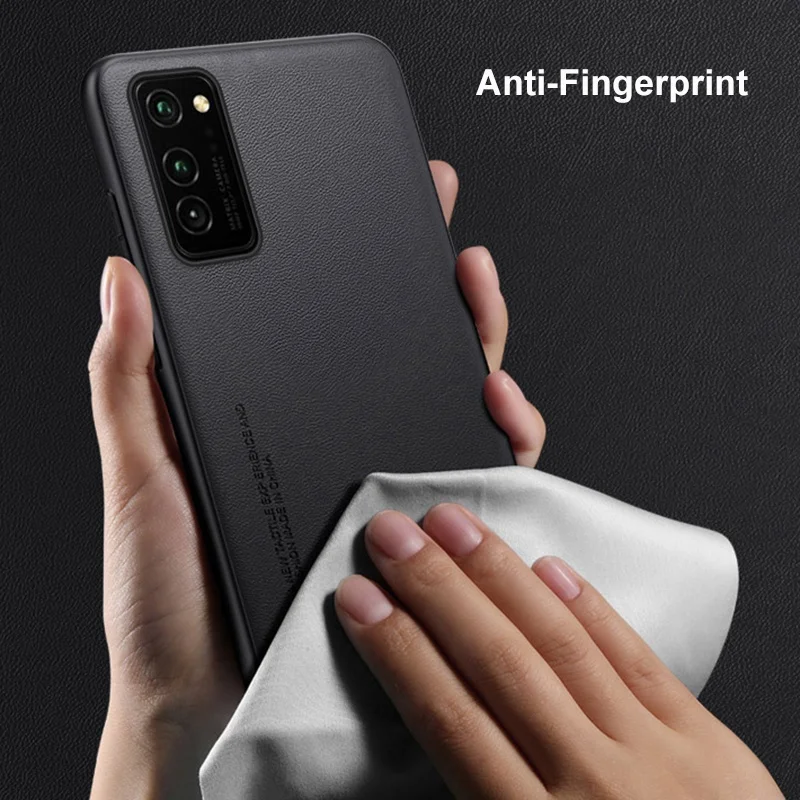 Luxury PU Leather Matte Silicone Phone Case - Elegant Protection Cover