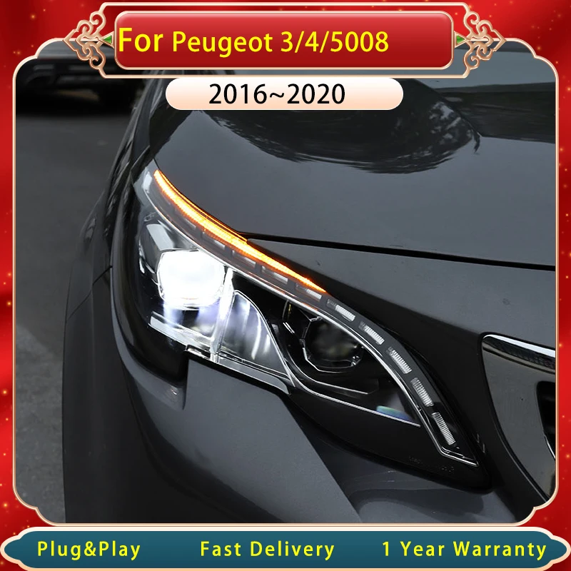 Pack Leds plaque d'immatriculation pour Peugeot 4008