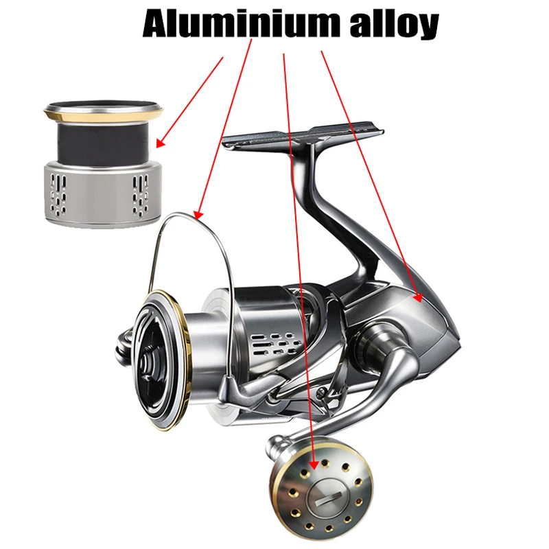 STELLA'Same design Spinning Fishing Reel 9+1BEARINGS Saltwater Fishing Tackle Rxtra spare spool MAX DRAG 55(LB) SG1000-SG6000