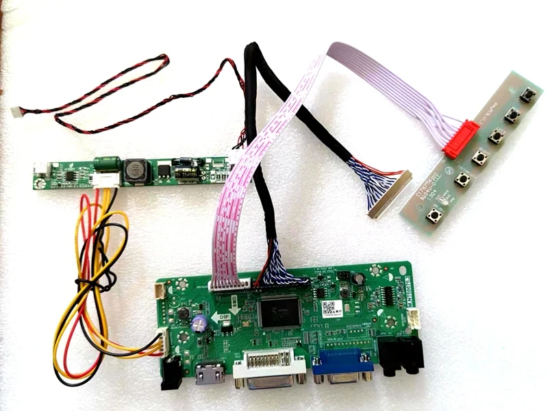 

Комплект платы драйвера M.NT68676 для M215HTN01.0 M215HTN01.1 M215HTN01.3 HDMI + DVI + VGA плата контроллера ЖК светодиодный на LED