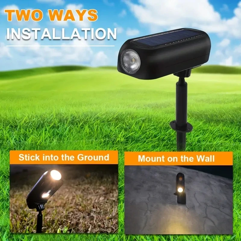 Description Picture 4 of itemSolar Outdoor Spot Lights Lawn Light Waterproof Ground Insertion Lamp Garden Pool Area Tree Pond Yard Park Landscape Solar Lamp