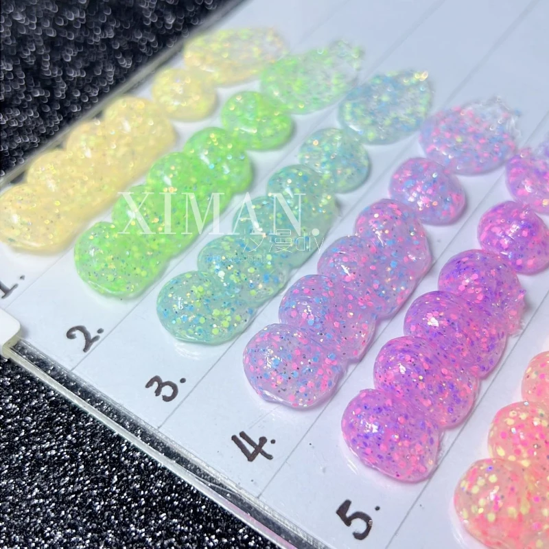 DIY Crystal Cream Glue for Phone Case and Hairpin
