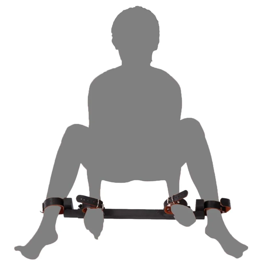 Dildo Mount BDSM Furniture Body Stand Bondage Frame Leg Splitter SM Goods Leather Handcuffs Anklecuff Couple Sex Toys for Adults