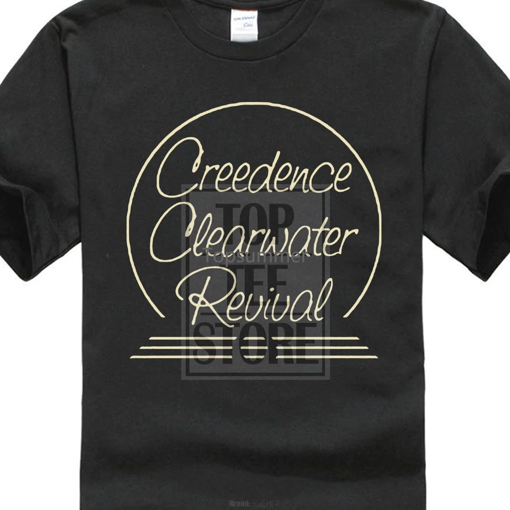 Ccr Creedence 596 Revival Rock Legend Maglietta Nera Da Uomo Taglia S A 3Xl