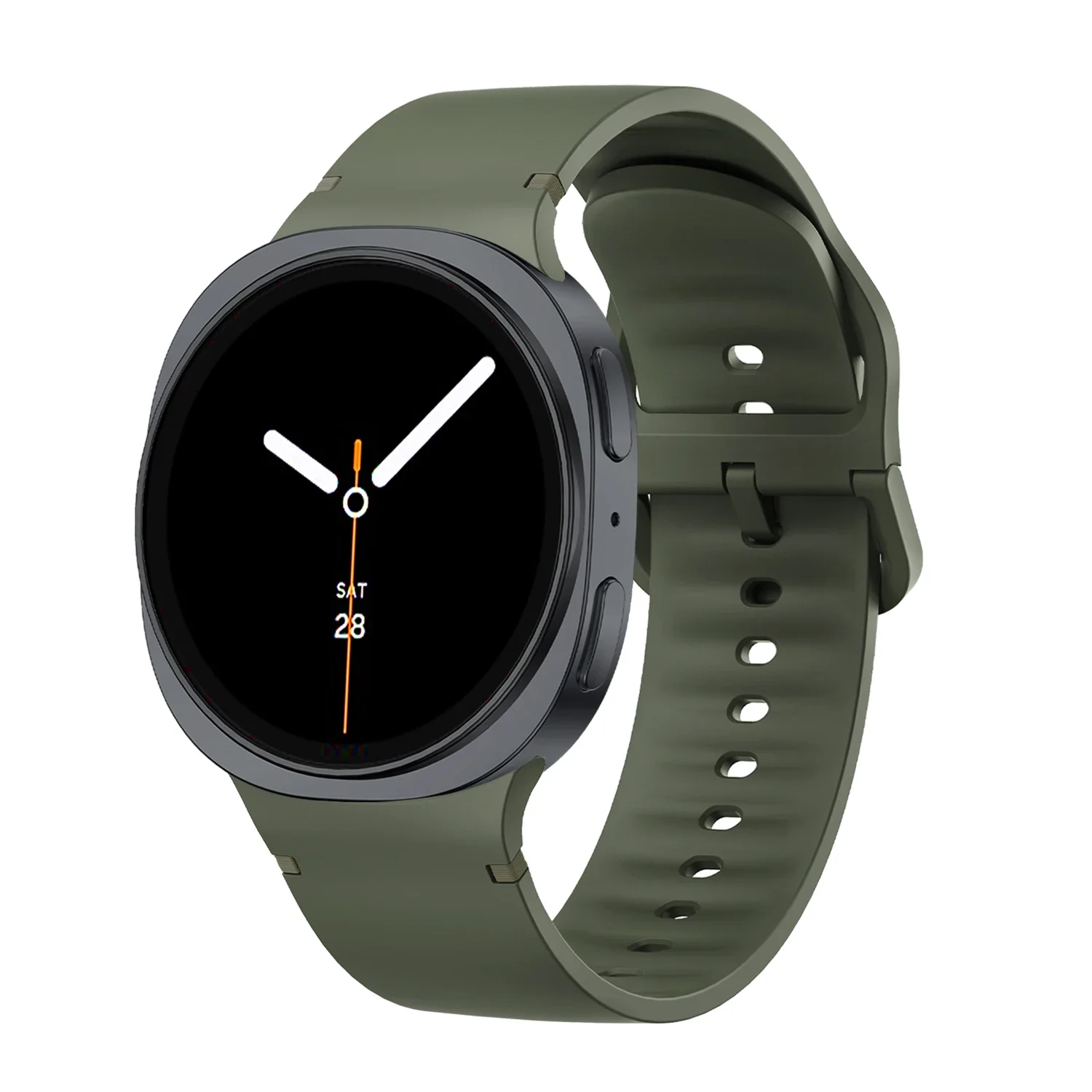 ตัวเลือกสินค้า ซิลิโคนยืดหยุ่นสำหรับ Samsung Galaxy Watch 8 หลากขนาด ใส่สบาย ทนทาน