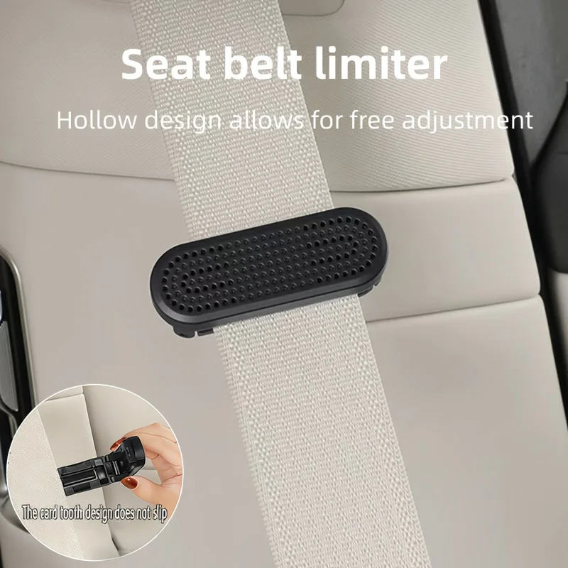 New Adjustable Car Safety Seat Belts Holder Auto Safety Belt Clips Seat Belt Stop Adjustment Clips Car Retention