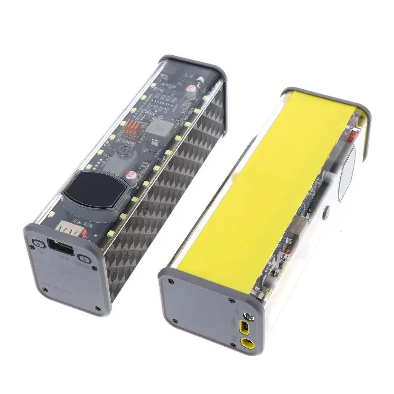 Custodia fai-da-te per power bank PD45W con 8 celle per batterie 18650, ricarica rapida, ideale per alimentazione mobile in viaggio o in escursione - Image 2