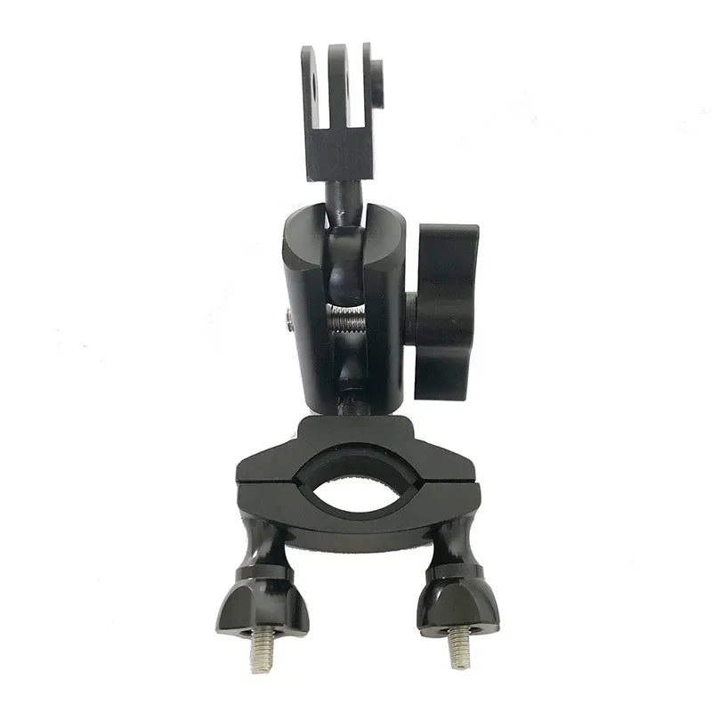 Newest 360 Rotatable Adjustable12-38mm All-Aluminum Handlebar Bike Ski Pole Mount for Go Pro He ro 7 6 5 4 3+ 3 Osmo Action