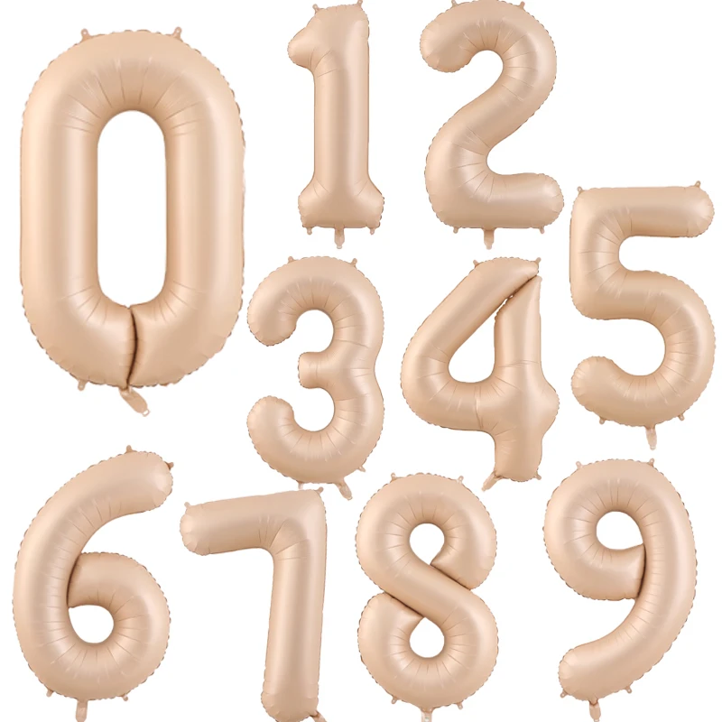 Palloncini Per Compleanno 'Happy Birthday' 40,6 Cm – 13 Pezzi In Lamina Arancione Con Cannuccia E Corda - 4
