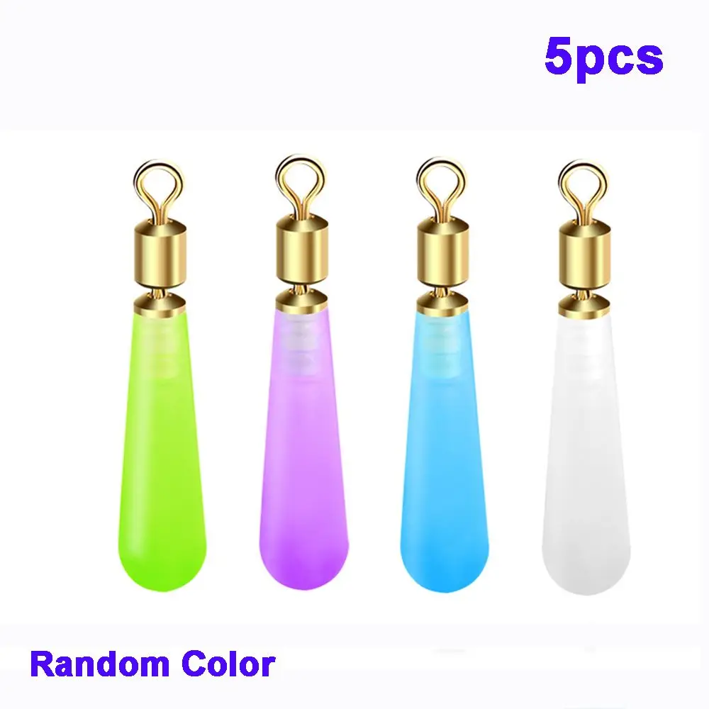 

5pcs Fishing Float Rest Rotation Swivels Silicone Bobber Holder Stopper colorful Fish Float Seat Swivel Fishing Accessories