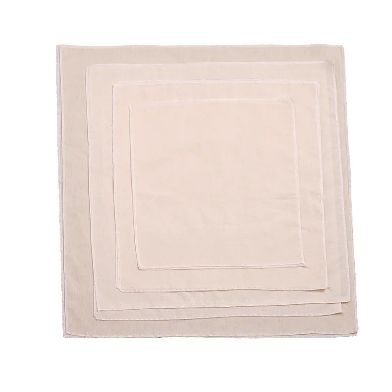 Cotton Gauze Muslin Tofu Cheese Soy Milk Wine Filter Cloth Kit DIY Soy Pressing Mold Kitchen Gadgets Baking Ferment Pastry Tools nut milk bags cheese cloth strainers